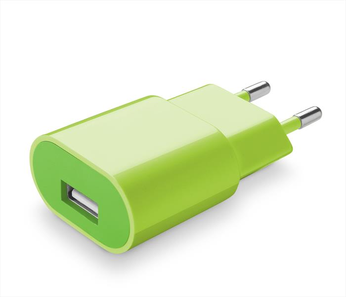 Image of Charger - Caricabatterie da rete Verde