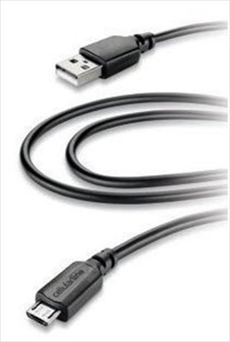 USB Data Cable Home - Micro USB Nero