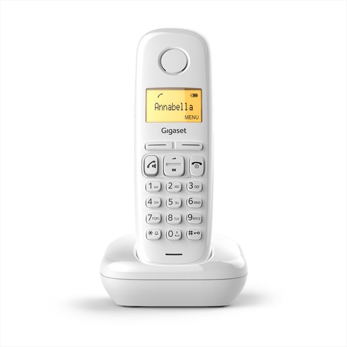 Image of Gigaset A170 Telefono analogico/DECT Identificatore di chiamata Bianco