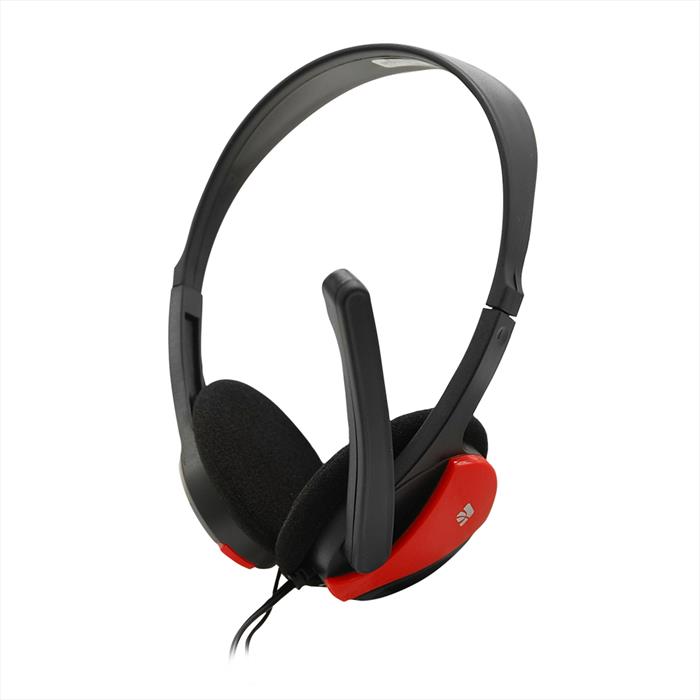 Image of 33576 - Cuffia Stereo NERO/ROSSO