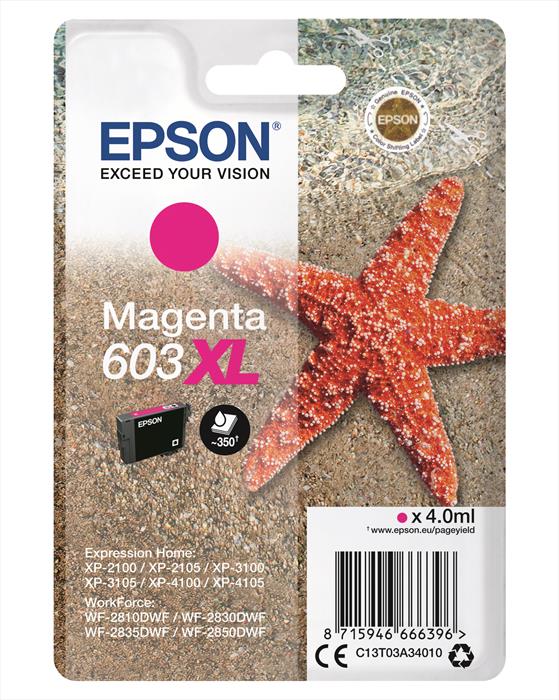 Image of Epson Singlepack Magenta 603XL Ink