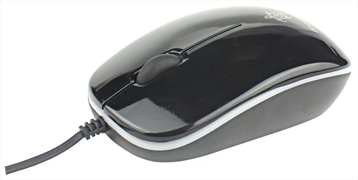MOUSE FILO MINI BX100 LED Nero