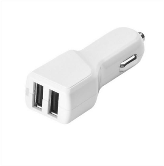 Car Charger 2USB 3.4A Tablet Bianco