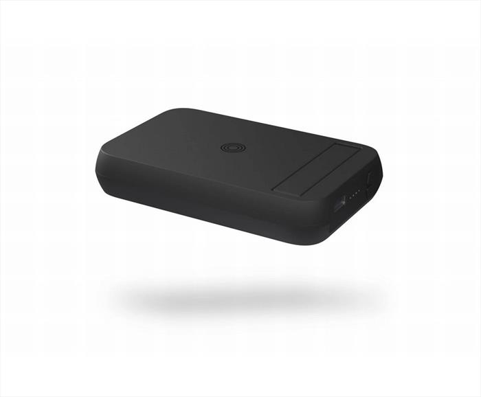 Image of MAGNETIC DUAL POWERBANK WIRELESS+KICKSTAND Black