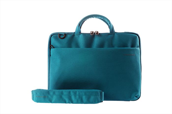 Image of Dark Color Slim Bag Azzurro