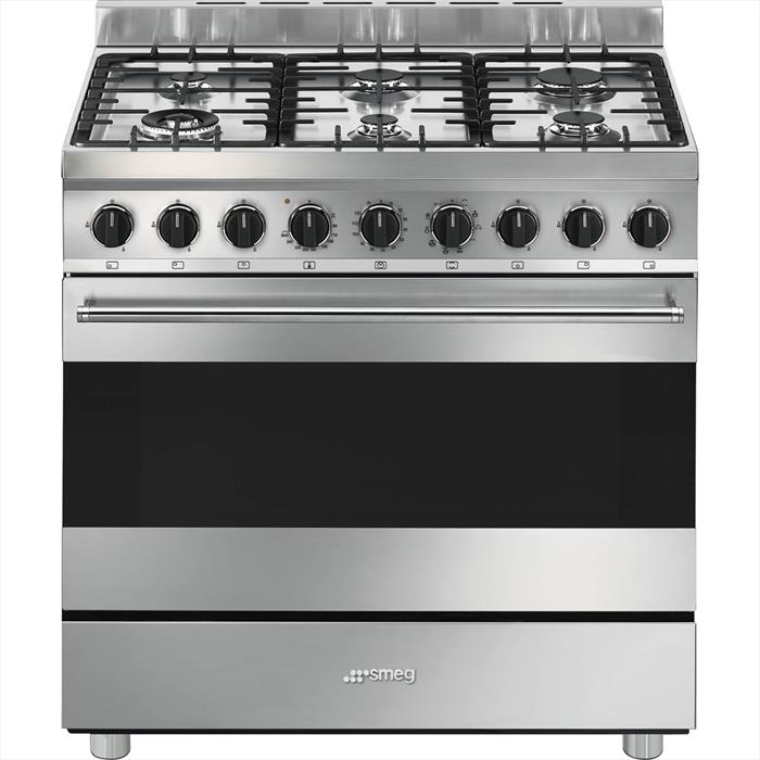 Image of Smeg Master B91GMX2 cucina Gas Stainless steel A