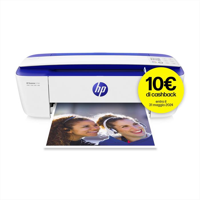Image of HP DeskJet Stampante multifunzione 3760, Colore, Stampante per Casa, S