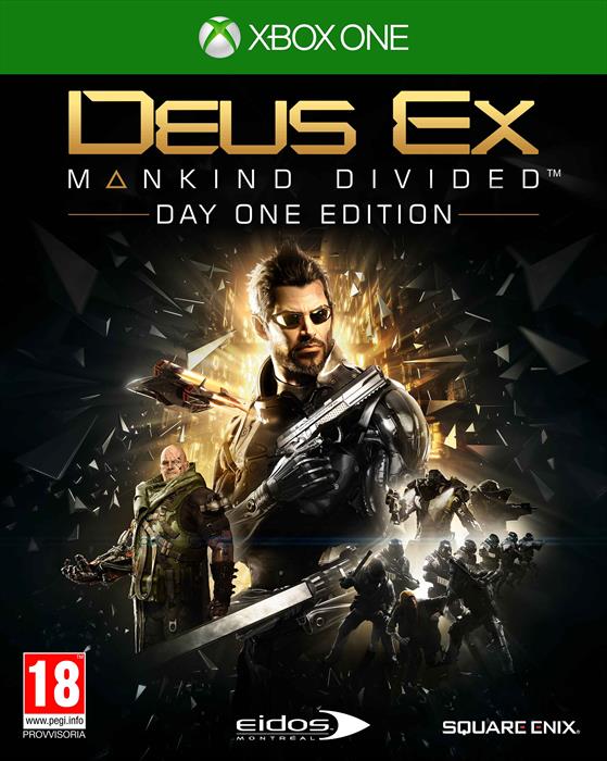 Image of Deus Ex Mankind Divided Dayone Edition Xbox One