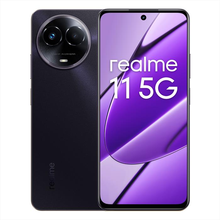 Smartphone REALME 11 5G 256GB 8GB INT+NFC Glory Black
