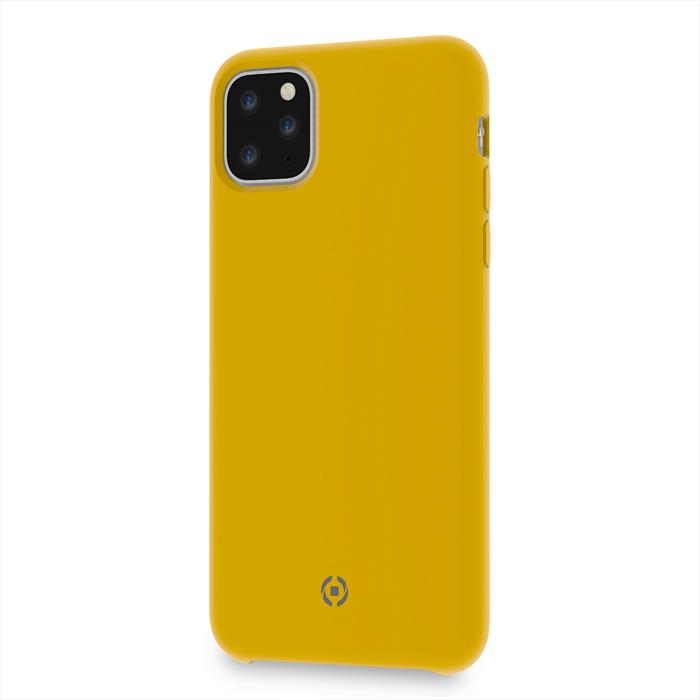 Image of LEAF1002YL - LEAF IPHONE 11 PRO MAX Giallo/Silicone