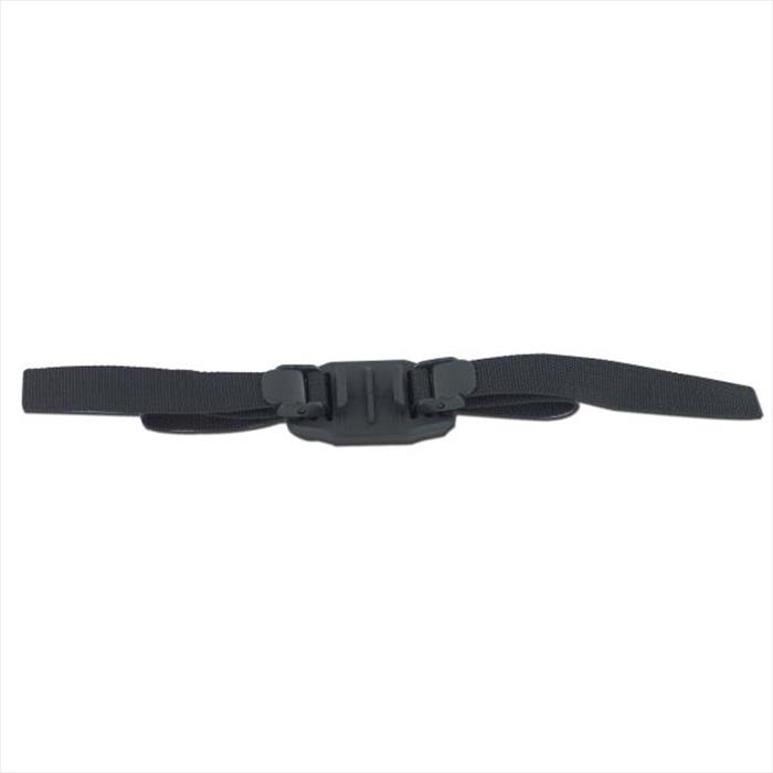 Image of Vented helmet strap foolish Black