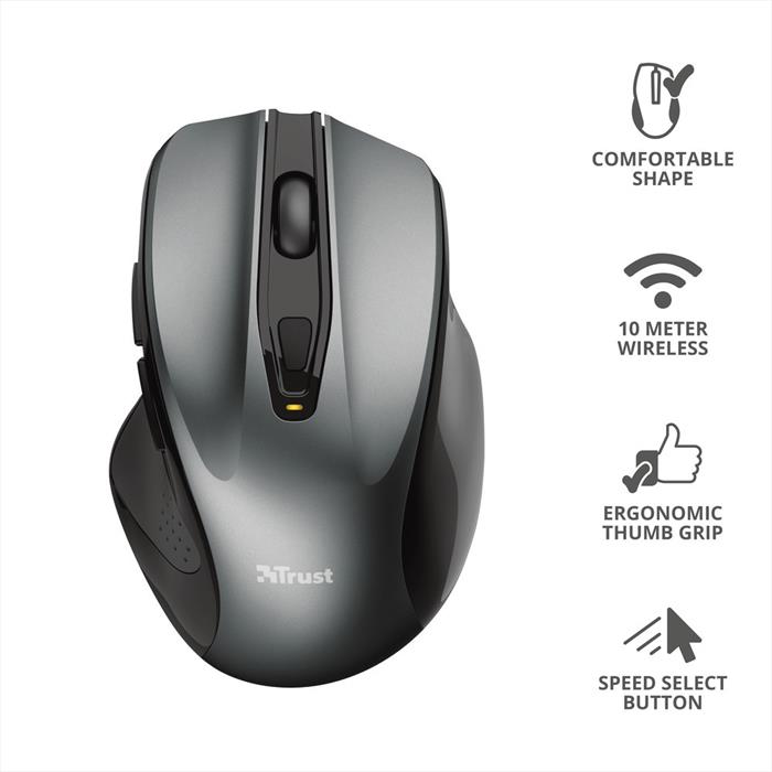 Image of NITO WIRELESS MOUSE Black