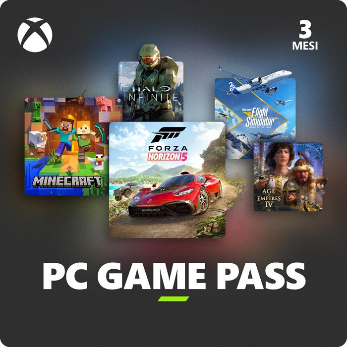 Gamepass per PC 3 mesi