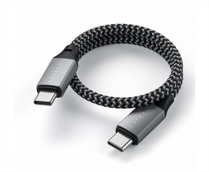 Image of CAVO USB-C A USB-C 25CM Grigio Siderale