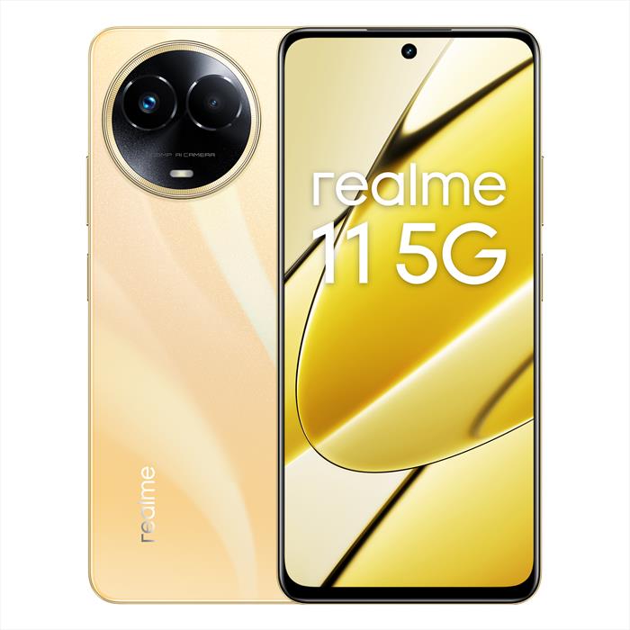 Smartphone REALME 11 5G 256GB 8GB INT+NFC Glory Gold