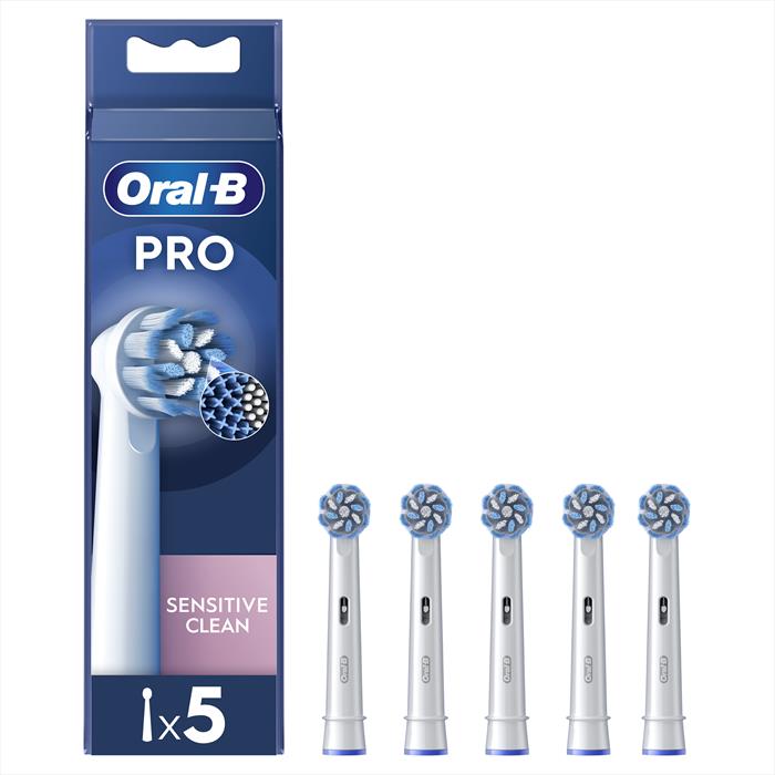 Image of Oral-B Testine Di Ricambio Pro Sensitive Clean, 5 Testine