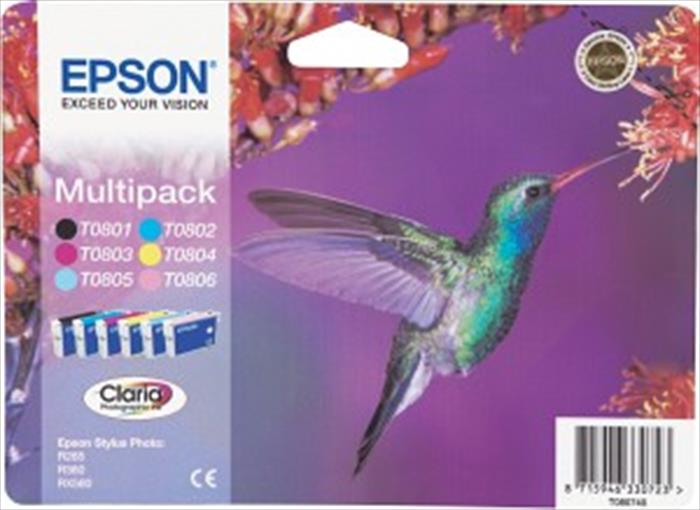 Image of Epson Hummingbird Multipack a 6 colori