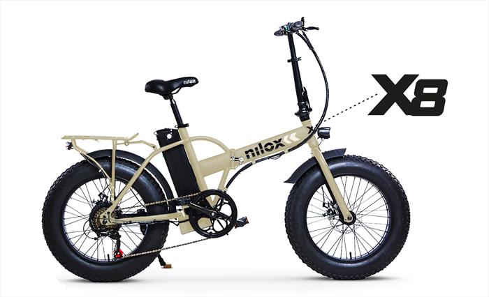 E Bike Nilox X8 Sabbia NILOX NILOX X8-Sabbia