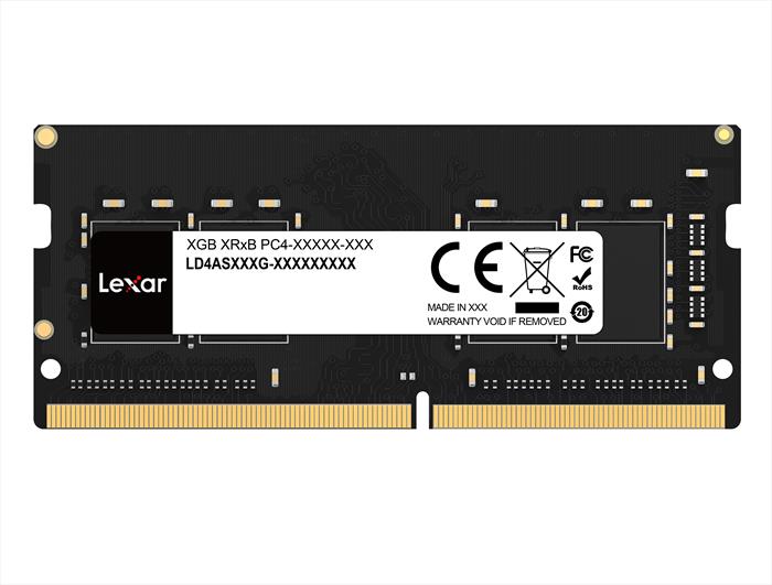 Image of Memoria per desktop 16GB DDR4 260 PIN Black