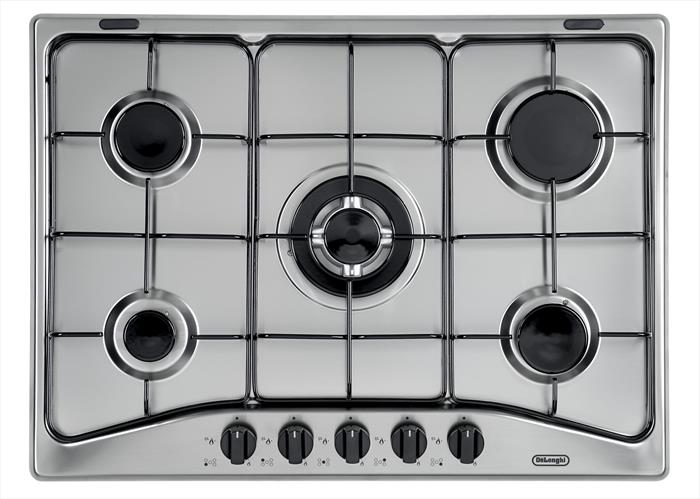 Piano cottura a gas YAF 57 ASV 5 fuochi 68cm Inox