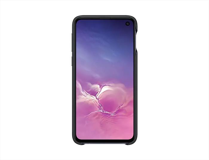 Image of LEATHER COVER GALAXY S10 E Nero