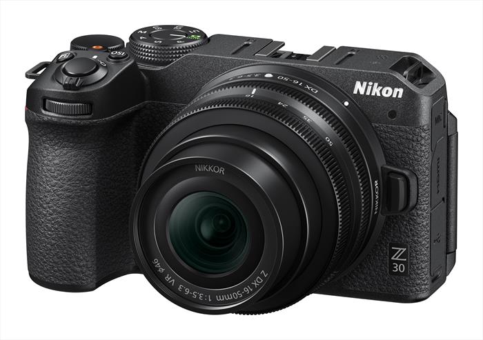 Fotocamera Z30+Z DX 16-50VR+ SD 64GB Black
