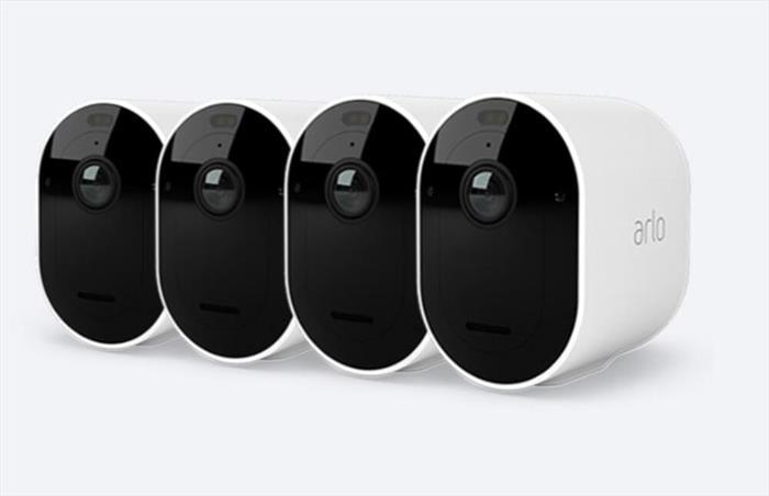 Videocamera di sicurezza Wifi PRO 5 PACK DA 4 WHITE