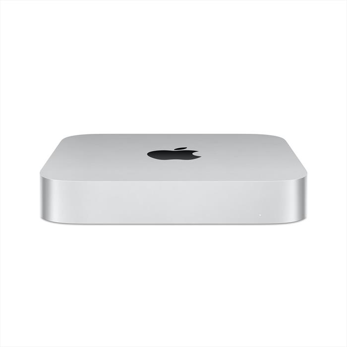 apple mac mini m2 core: 8 cpu 10 gpu 512gb bianco uomo