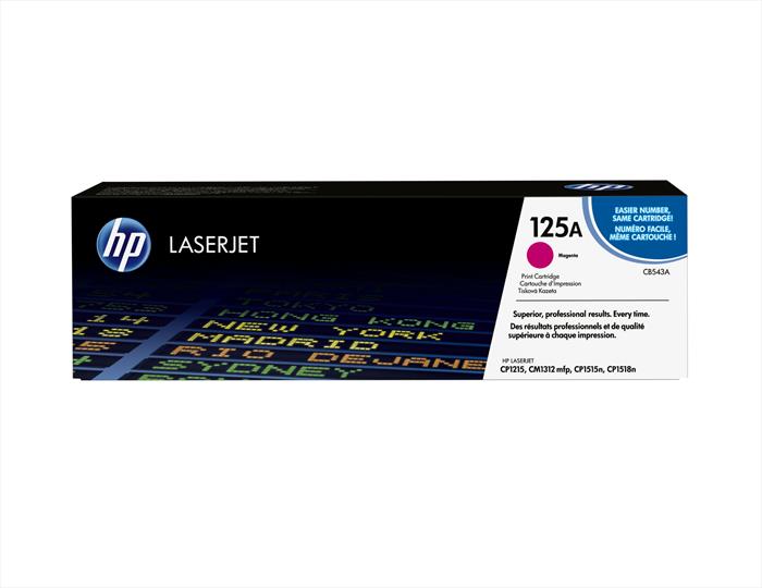Hp - Cb543a Magenta-magenta