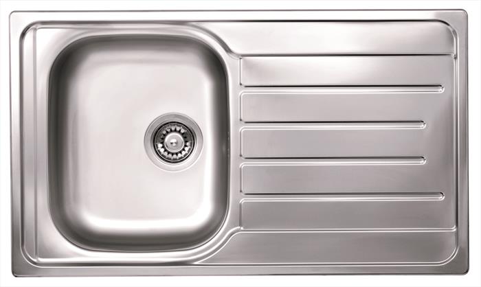 Glem Gas - Lavello Lineare Gl186ixs 1 Vasche-inox