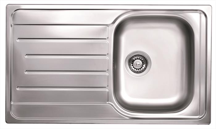 Glem Gas - Lavello Lineare Gl186ixd 1 Vasche-inox