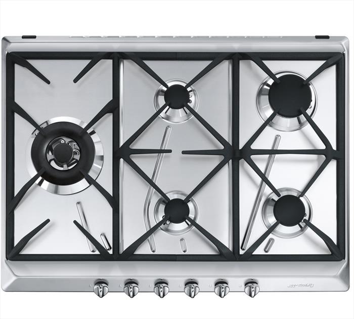 Smeg - Piano Cottura A Gas Srv575gh5 68,5cm-inox