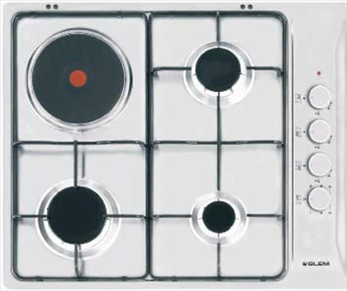 Glem Gas - Piano Cottura Misto Gtl647ix 50 Cm-inox