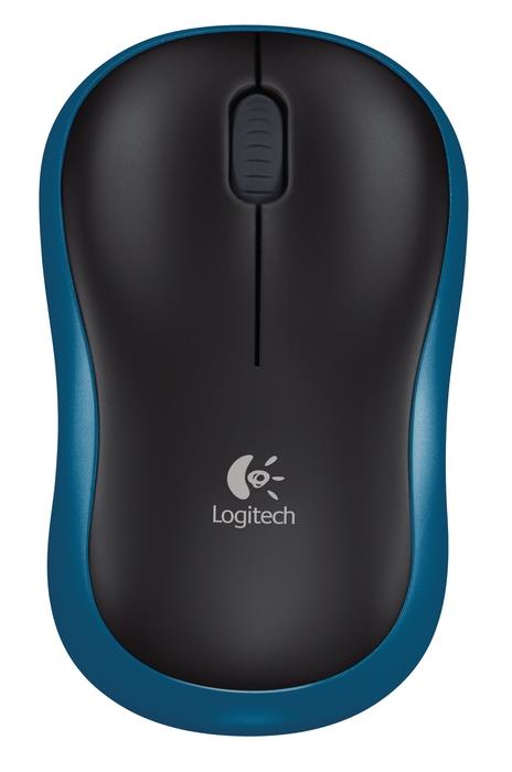 Logitech - Wireless Mouse M185-blu