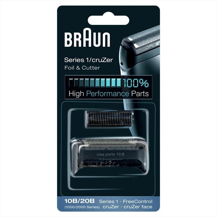Braun - Testina Di Ricambio Rasoio 10b/20b-nero