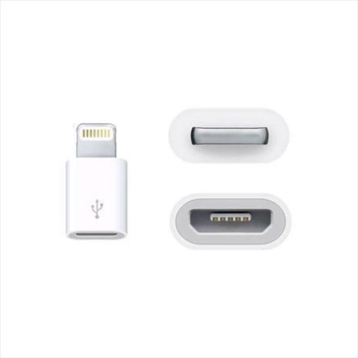 Apple - Lightning To Micro Usb Adapter Md820zm/a
