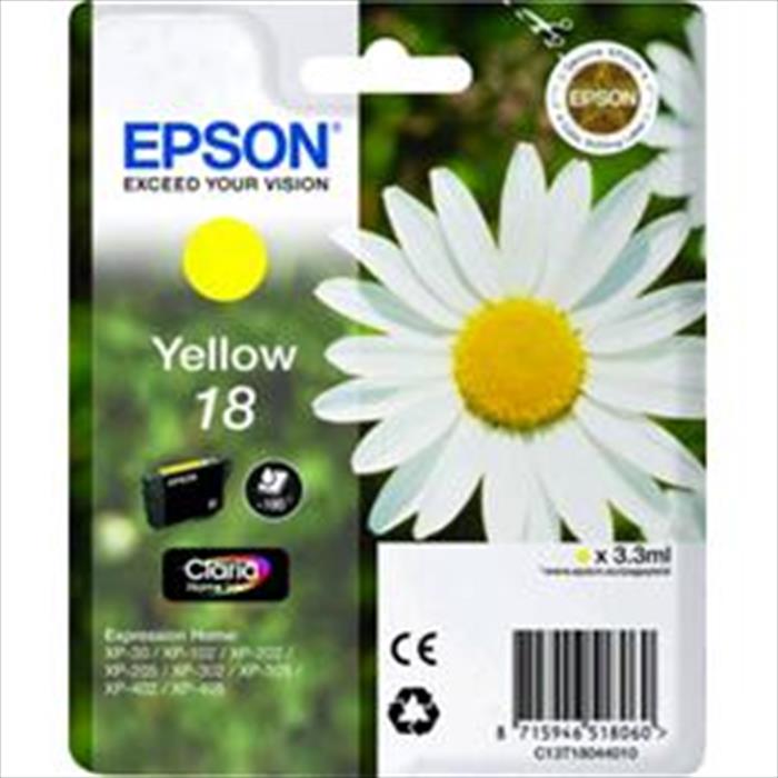 Epson - Claria Home Giallo C13t18044020