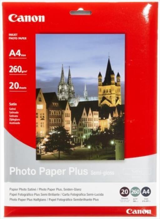Canon - Carta Fotografica Semi Glossy Sg-201 A4-semi Glossy