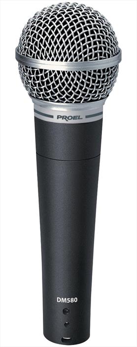 Proel - Dm580 (microfono Dinamico Cardiode)-black