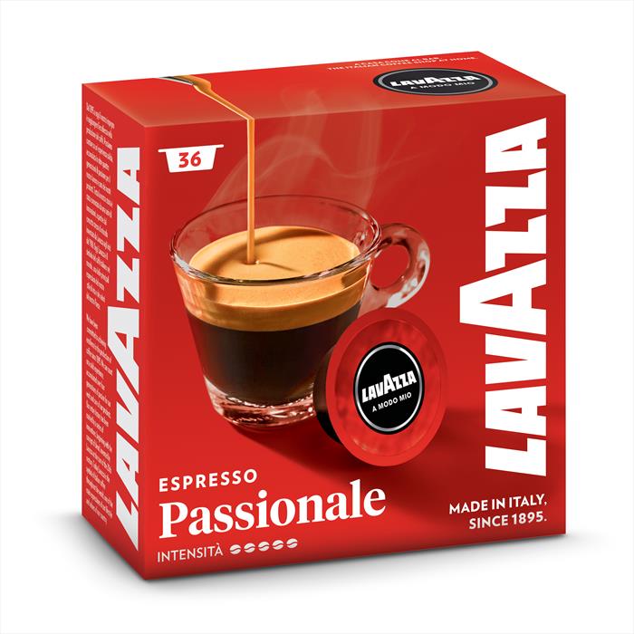 Lavazza Caffè In Capsule Passionale 36CAPS, Lavazza A Modo Mio, 0,12 Kg-image