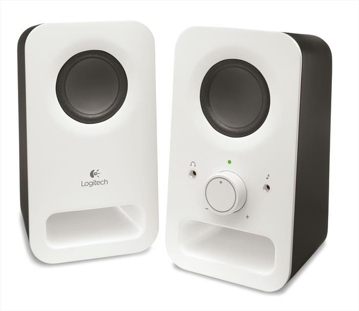 Logitech - Z150 Multimedia Speakers-snow White