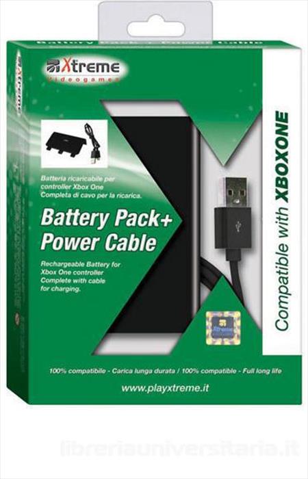 Xtreme - 65425 - Xbox One Battery Pack + Power Cable