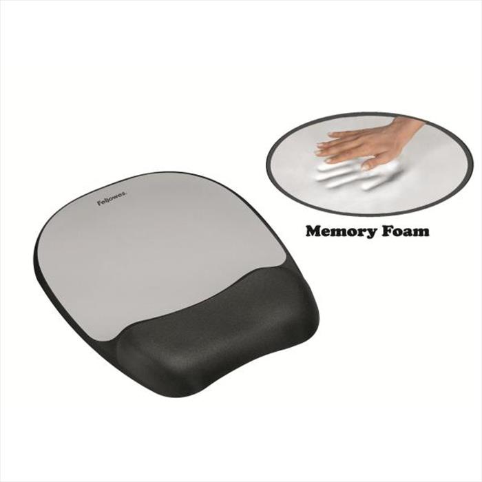 Fellowes - Memory Foam-nero/grigio