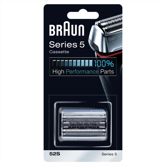 Braun - Testina Di Ricambio Per Rasoio Series 5 52s-argento Braun - Testina Di Ricambio Per Rasoio Series 5 52s-argento