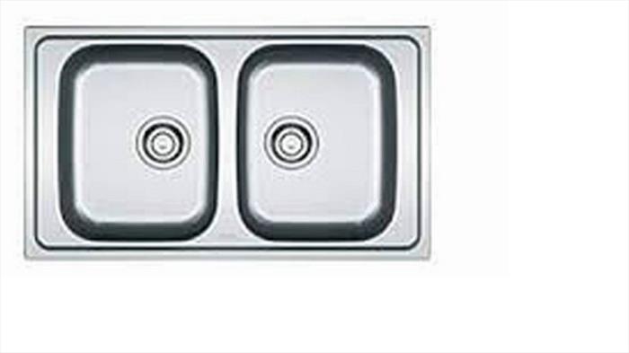 Franke - Lavello Lineare Radar Rrx620 2 Vasche-acciaio Inox