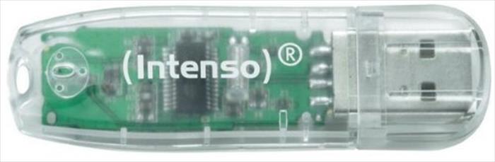 Intenso - Usb 32gb-trasparente
