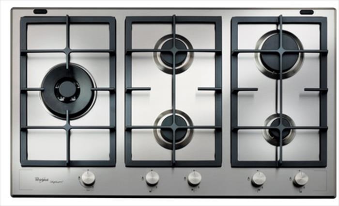 Whirlpool - Piano Cottura A Gas Gma 9522/ixl 5 Fuochi 86cm-inox