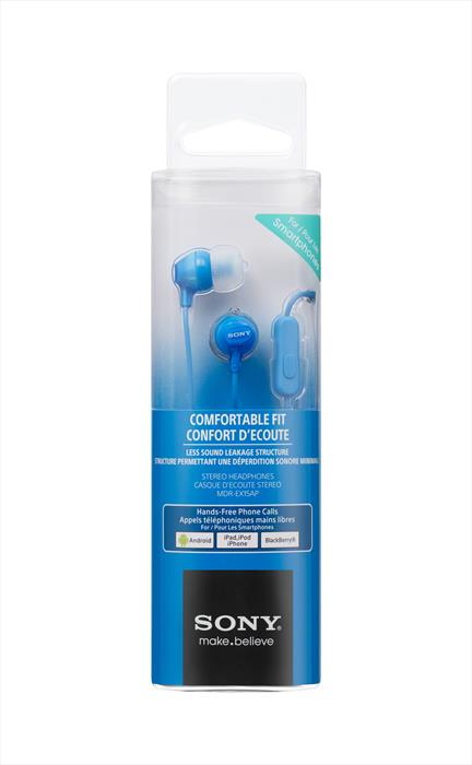Sony MDREX15APLI.CE7 Auricolari, Azzurro-image