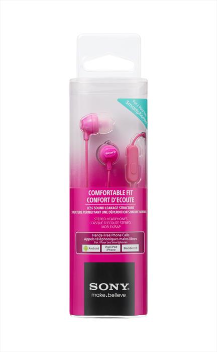 Sony MDREX15APPI.CE7 Auricolari, Rosa-image