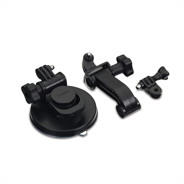 Gopro - Suction Cup+ Per Gopro-nero